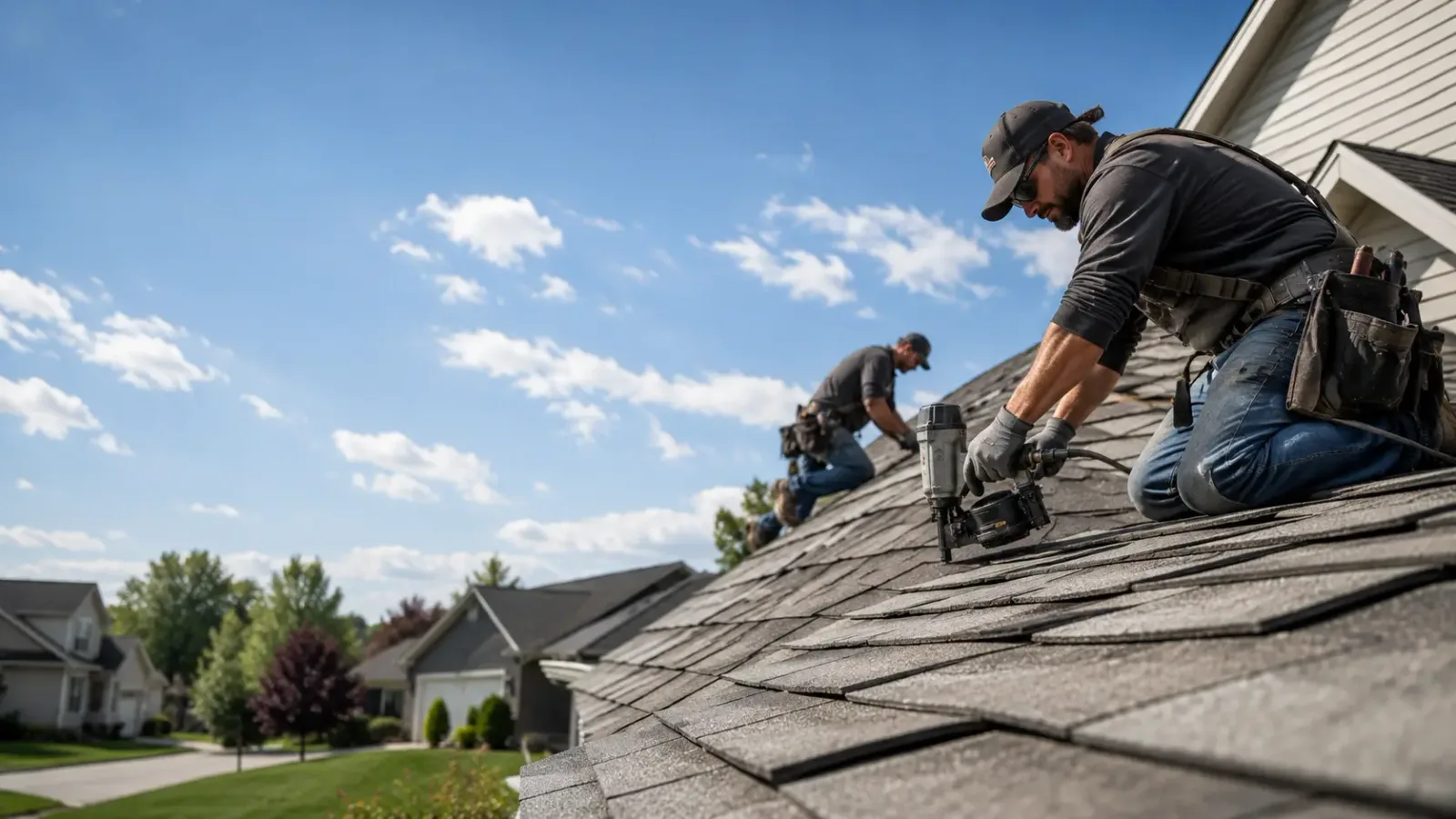 Storm Damage Roof Repair in Amherst, NY near me